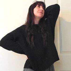 Old Navy Knit Black Sweater